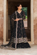Iznik | Exclusive Formals | UE-550  Printed Chiffon - House Of Hania