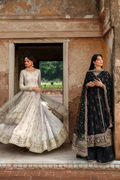 Iznik | Exclusive Formals | UE-550  Printed Chiffon - House Of Hania