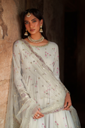 Iznik | Exclusive Formals | UE-551  Printed Chiffon - House Of Hania