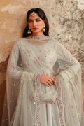 Iznik | Exclusive Formals | UE-551  Printed Chiffon - House Of Hania