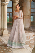 Iznik | Exclusive Formals | UE-552 Embroidered Net - House Of Hania