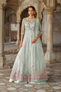 Iznik | Exclusive Formals | UE-553 Embroidered Net - House Of Hania