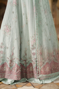 Iznik | Exclusive Formals | UE-553 Embroidered Net - House Of Hania