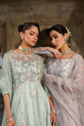 Iznik | Exclusive Formals | UE-553 Embroidered Net - House Of Hania