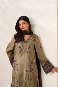 Iznik | Exclusive Formals | UE-614 Embroidered Ramen Silk - House Of Hania