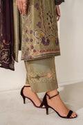 Iznik | Exclusive Formals | UE-614 Embroidered Ramen Silk - House Of Hania