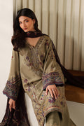 Iznik | Exclusive Formals | UE-614 Embroidered Ramen Silk - House Of Hania