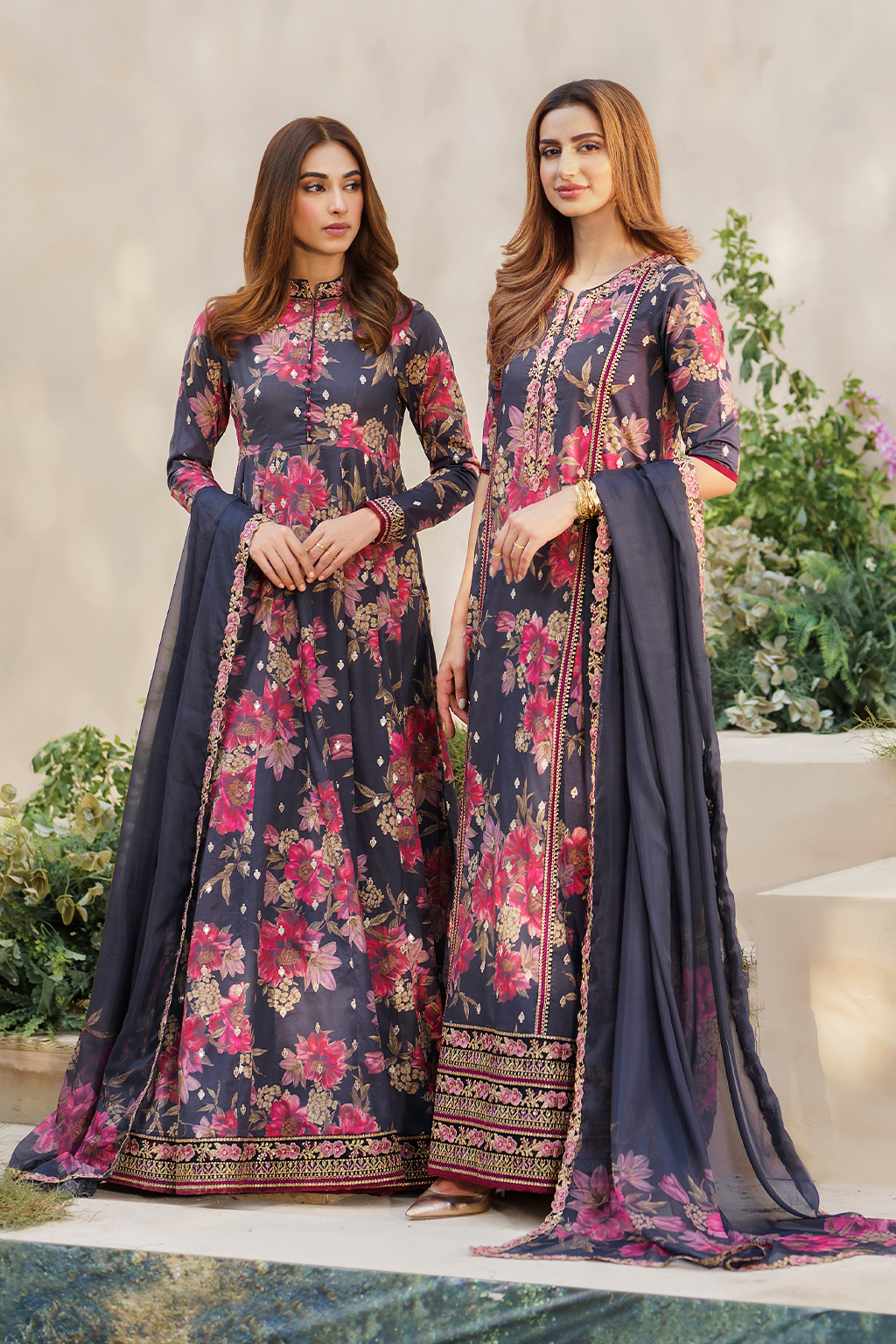 Iznik | Exclusive Lawn | SFL-12 EMBROIDERED LAWN - House Of Hania
