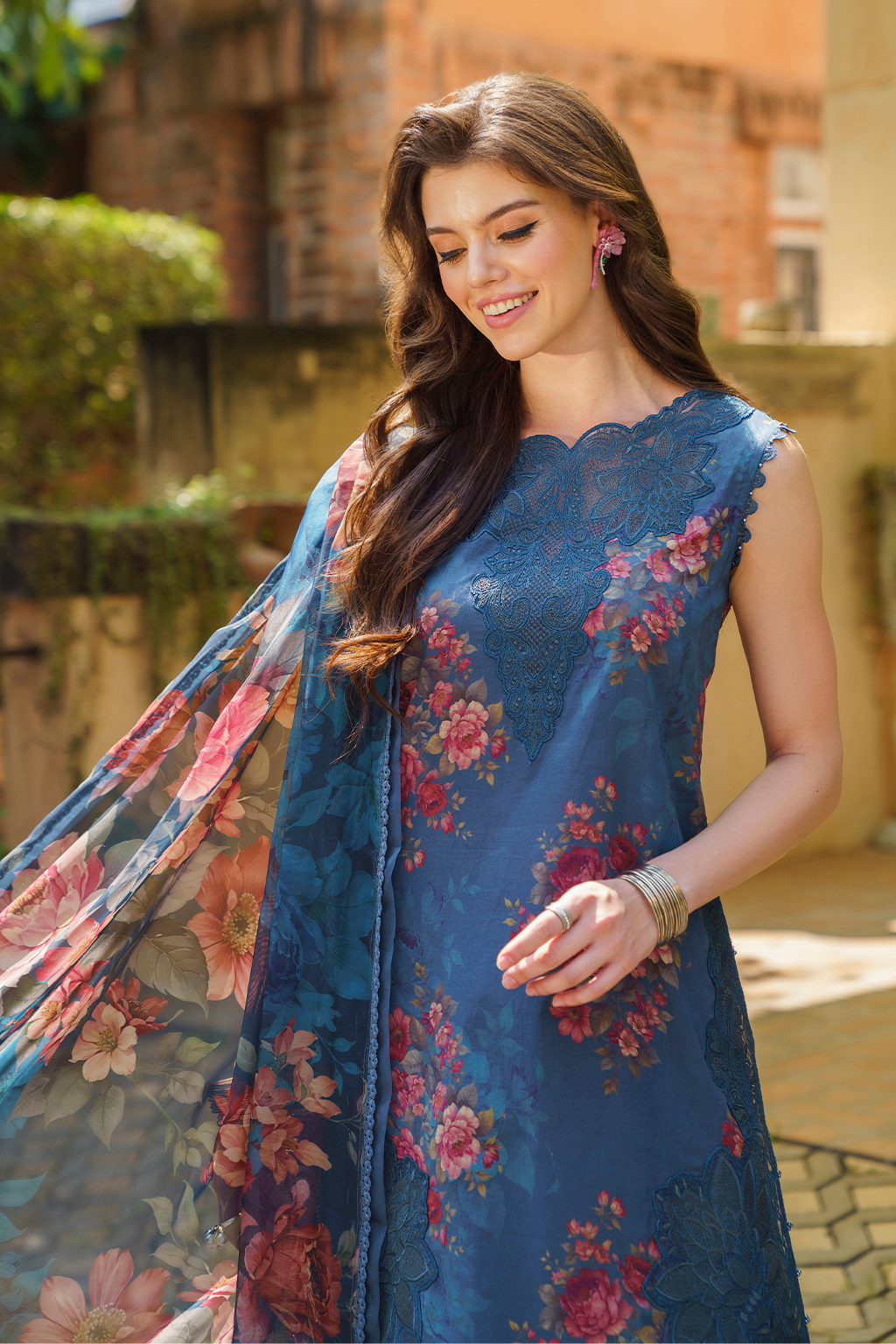 Iznik | Exclusive Lawn | UE-213 PRINTED LAWN - House Of Hania