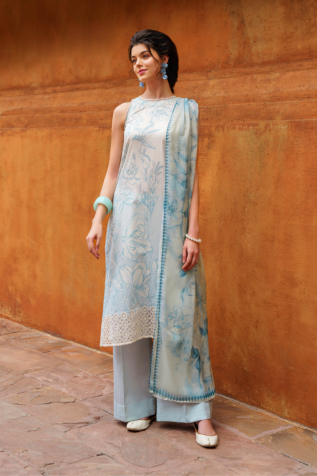 Iznik | Exclusive Lawn | UE-227 PRINTED LAWN - House Of Hania