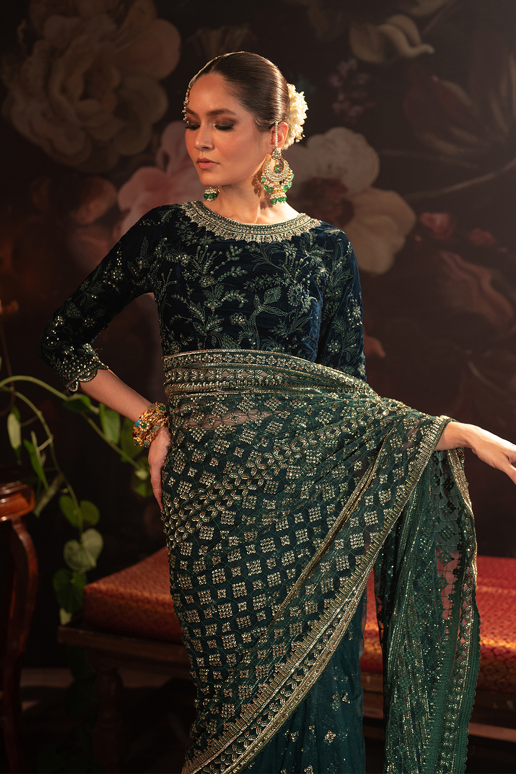 Iznik | Exclusive Velvet | IV-46 - House Of Hania