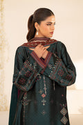 Iznik | Festive Formal | UE-435 Embroidered Pure silk - House Of Hania