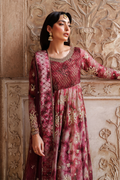 Iznik | Festive Formal | UE-533 Printed Chiffon - House Of Hania