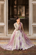 Iznik | Festive Formal | UE-546 Embroidered Chiffon - House Of Hania