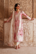 Iznik | Festive Formal | UE-547 Printed Charmeuse - House Of Hania