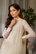 Iznik | Festive Formals | UE-532 Embroidered Chiffon - House Of Hania