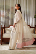 Iznik | Festive Formals | UE-532 Embroidered Chiffon - House Of Hania