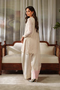 Iznik | Festive Formals | UE-532 Embroidered Chiffon - House Of Hania