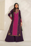 Iznik | Festive Formals | UE-611 Embroidered Ramen Silk - House Of Hania
