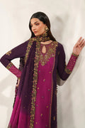 Iznik | Festive Formals | UE-611 Embroidered Ramen Silk - House Of Hania