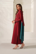 Iznik | Festive Formals | UE-612 Ramen Silk - House Of Hania