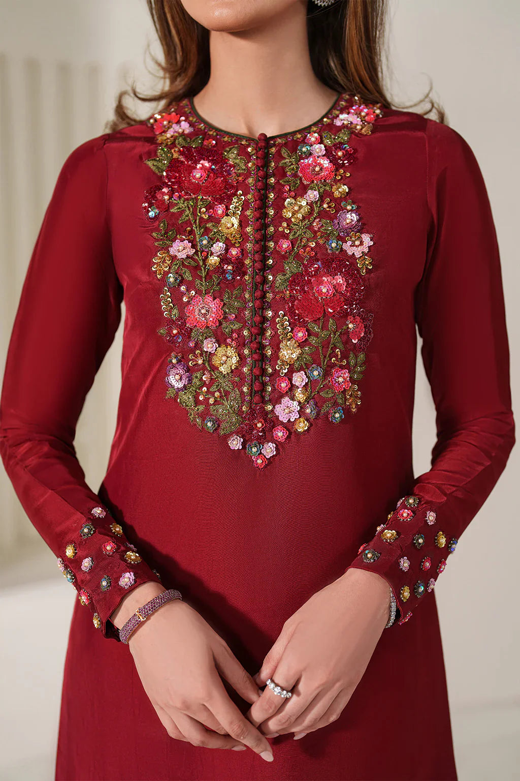 Iznik | Festive Formals | UE-612 Ramen Silk - House Of Hania