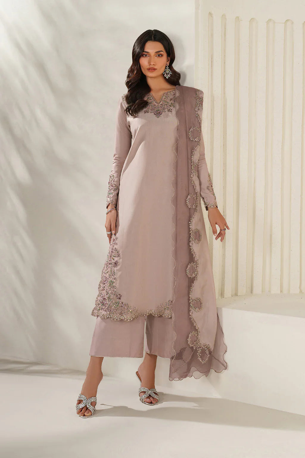 Iznik | Festive Formals | UE-613 Ramen Silk - House Of Hania