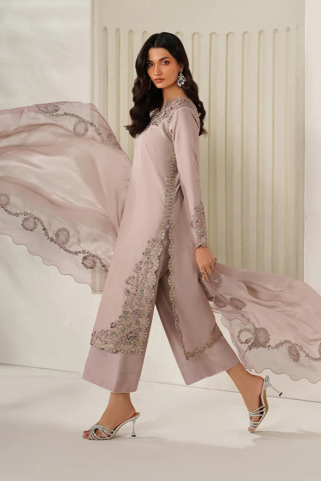 Iznik | Festive Formals | UE-613 Ramen Silk - House Of Hania
