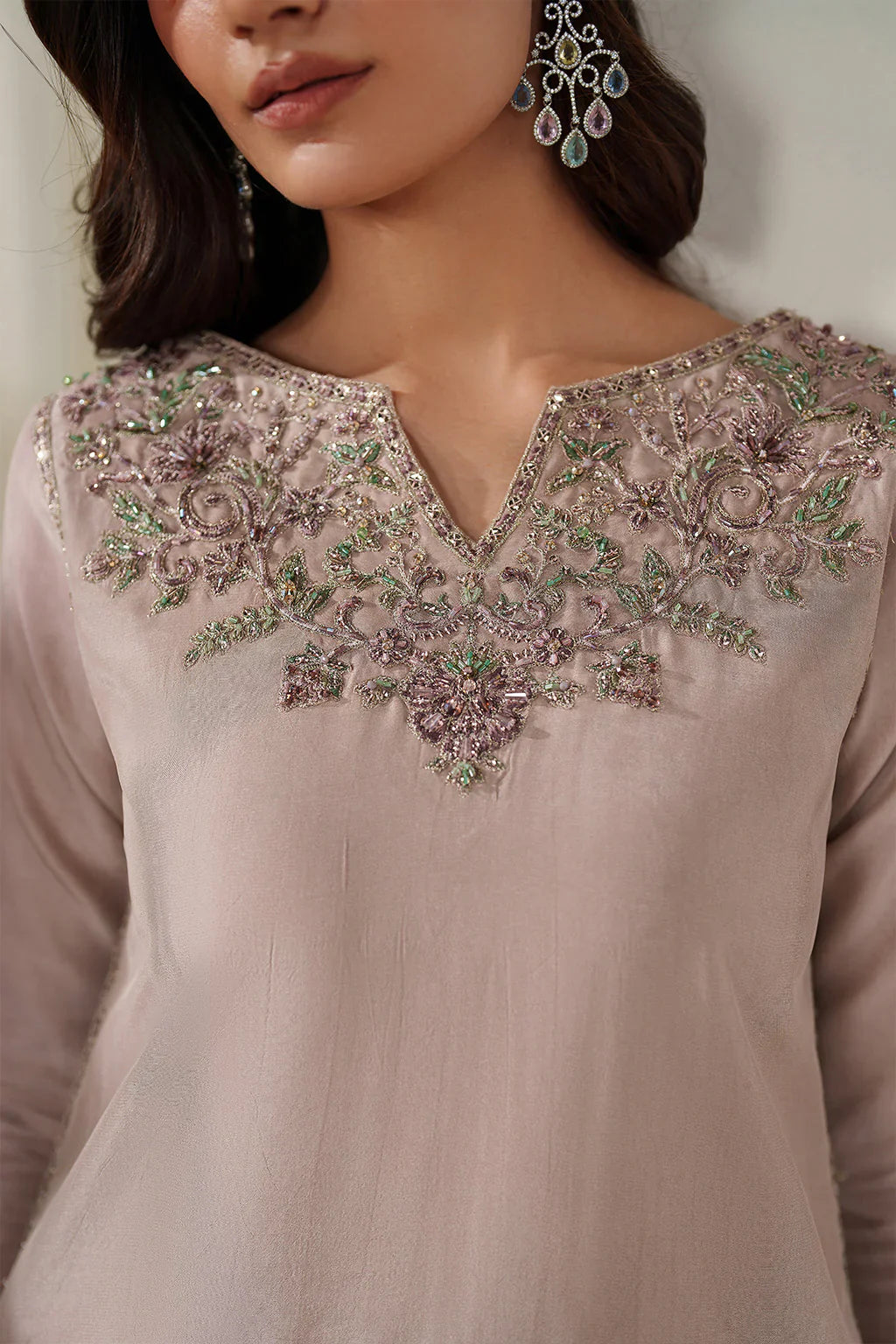 Iznik | Festive Formals | UE-613 Ramen Silk - House Of Hania