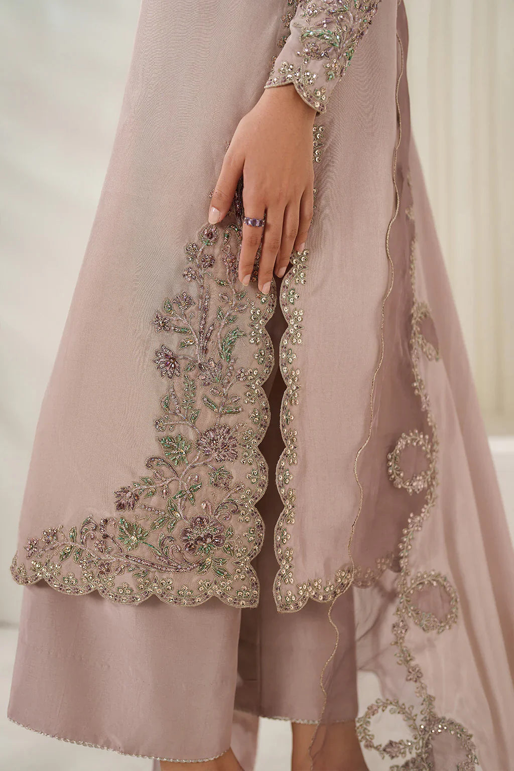 Iznik | Festive Formals | UE-613 Ramen Silk - House Of Hania
