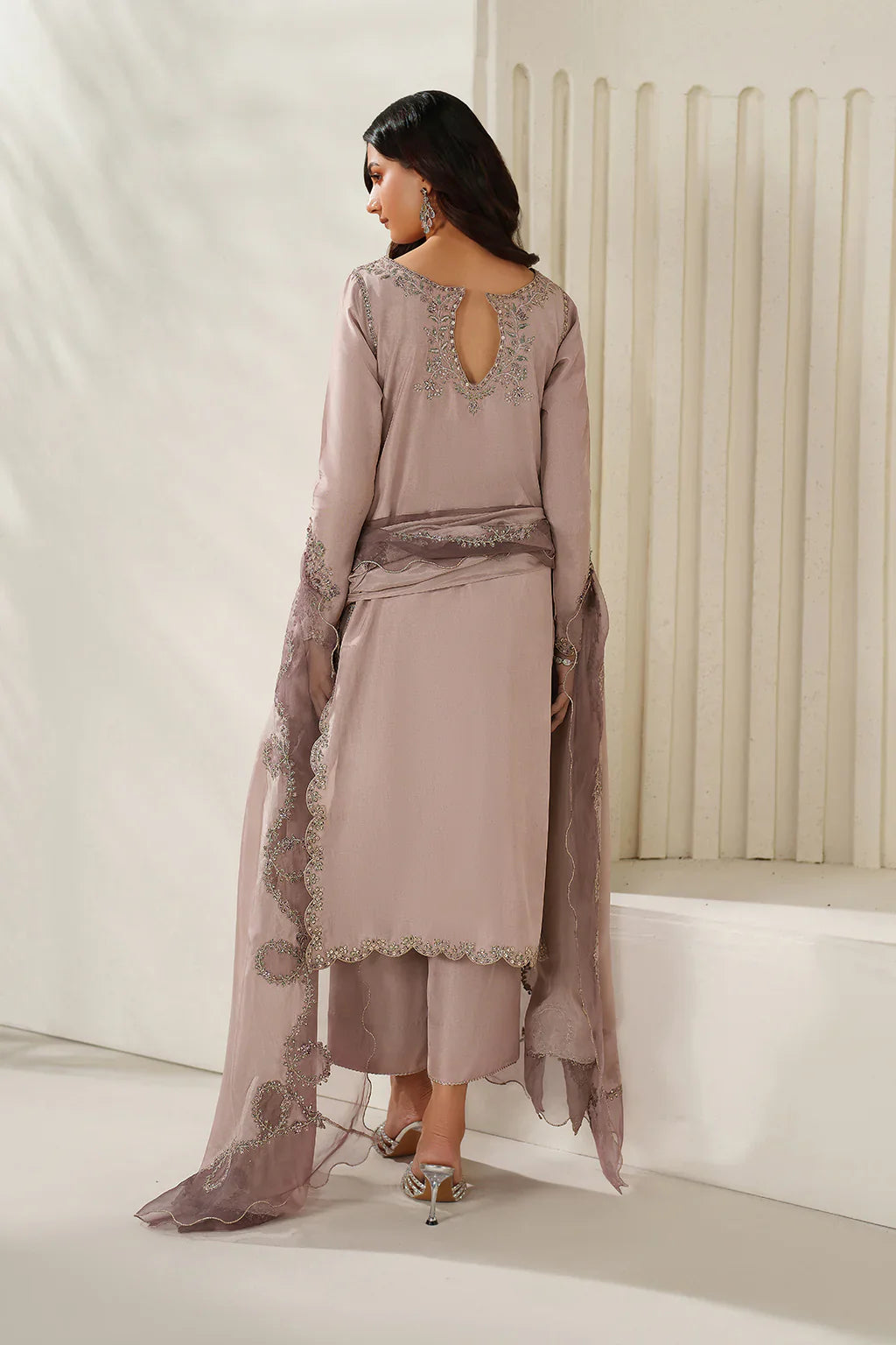 Iznik | Festive Formals | UE-613 Ramen Silk - House Of Hania