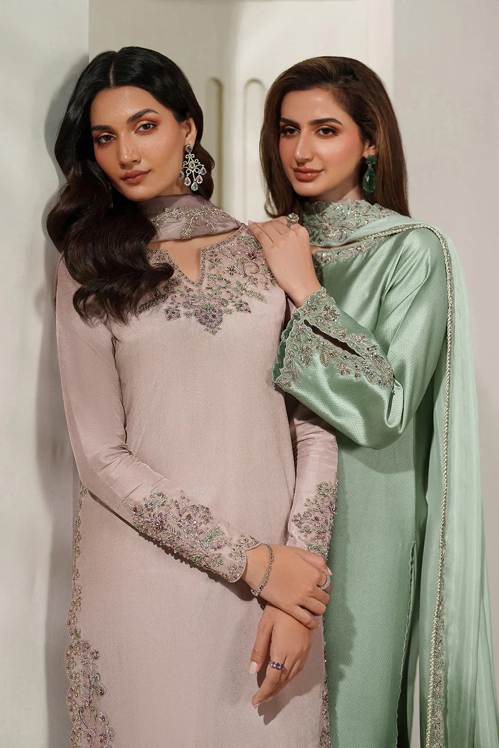 Iznik | Festive Formals | UE-613 Ramen Silk - House Of Hania