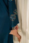 Iznik | Festive Formals | UE-616 Embroidered Ramen Silk - House Of Hania