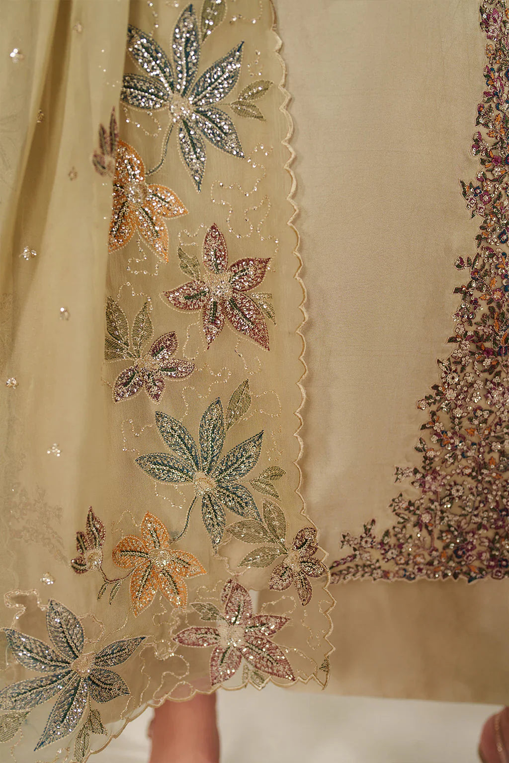 Iznik | Festive Formals | UE-617 Sheesha Silk - House Of Hania