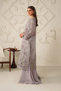 Iznik | Festive Formals | UE-618 Embroidered Chiffon - House Of Hania