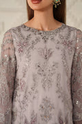Iznik | Festive Formals | UE-618 Embroidered Chiffon - House Of Hania