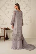Iznik | Festive Formals | UE-618 Embroidered Chiffon - House Of Hania