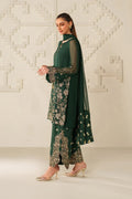 Iznik | Festive Formals | UE-619 Embroidered Chiffon - House Of Hania