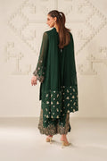 Iznik | Festive Formals | UE-619 Embroidered Chiffon - House Of Hania