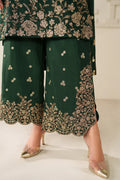 Iznik | Festive Formals | UE-619 Embroidered Chiffon - House Of Hania