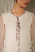 Iznik | Festive Formals | UE-620 Embroidered Chiffon - House Of Hania