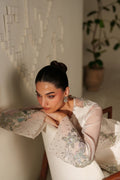 Iznik | Festive Formals | UE-620 Embroidered Chiffon - House Of Hania