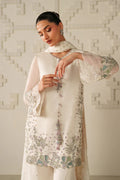 Iznik | Festive Formals | UE-620 Embroidered Chiffon - House Of Hania