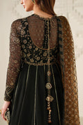 Iznik | Festive Formals | UE-621 Embroidered Chiffon - House Of Hania