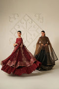 Iznik | Festive Formals | UE-622 Embroidered Chiffon - House Of Hania
