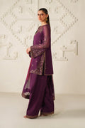 Iznik | Festive Formals | UE-624 Embroidered Chiffon - House Of Hania