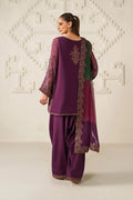 Iznik | Festive Formals | UE-624 Embroidered Chiffon - House Of Hania