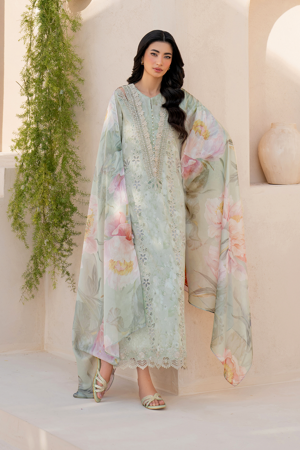 Iznik | Festive Lawn 25 | EFL-07 - House Of Hania