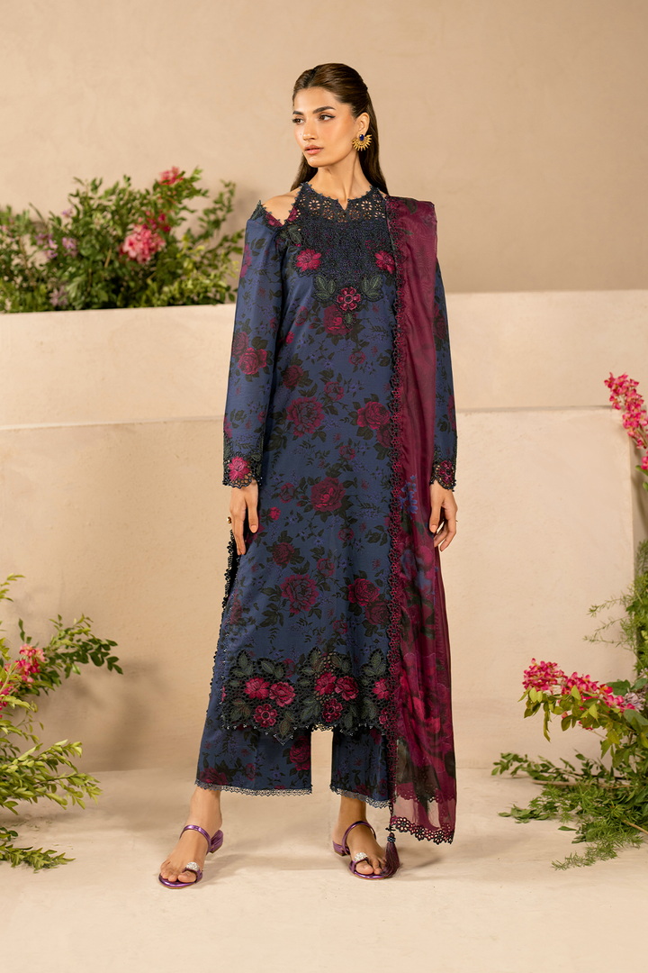 Iznik | Festive Lawn 25 | EFL-12 - House Of Hania