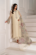 Iznik I Festive Formal I UE-413 Embroidered Chiffon - House Of Hania